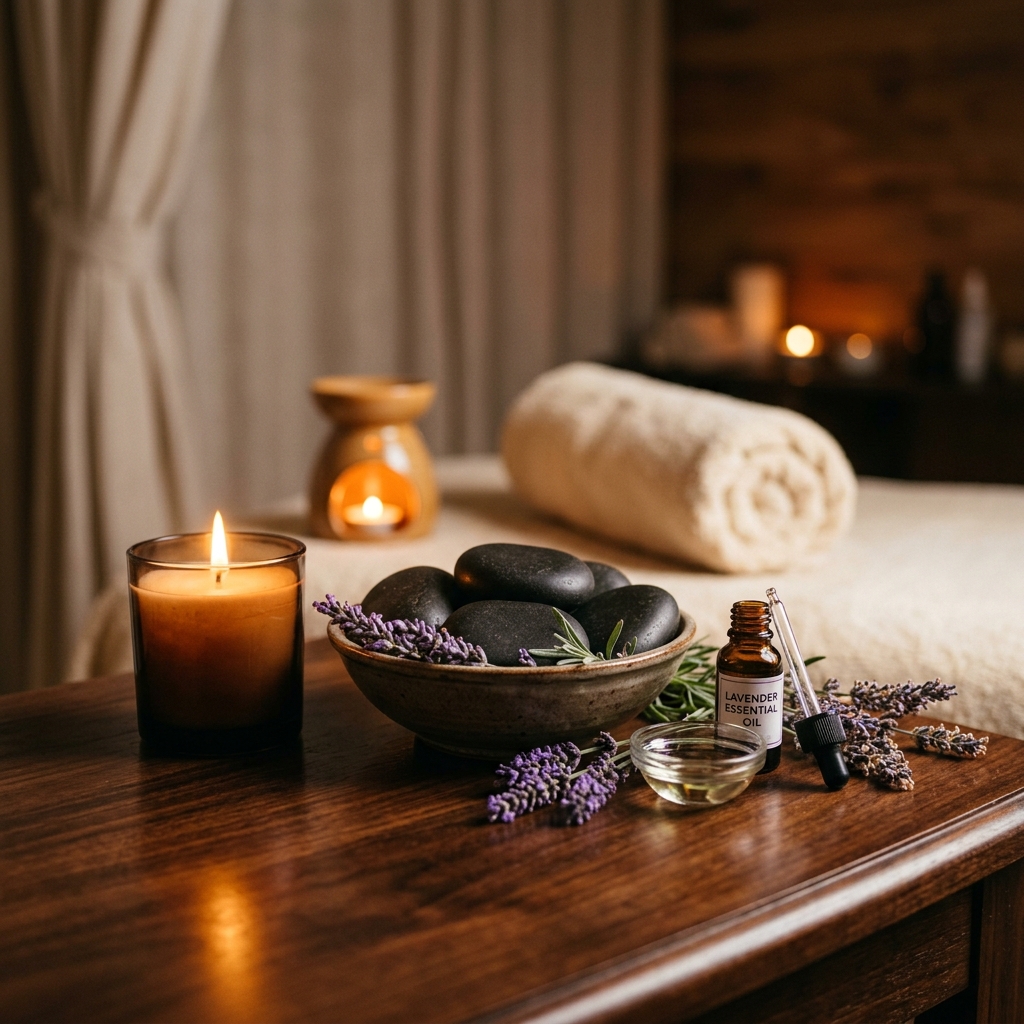 Sensory Spa wellness setup